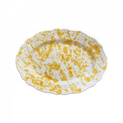 Plat Ovale 32 cm Points...