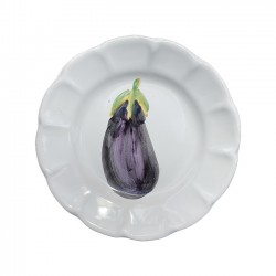 Assiette 16 cm Aubergine