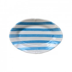 Plat ovale 35cm Rayure...