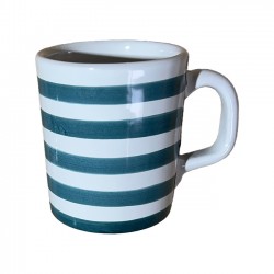 Mug rayures vert