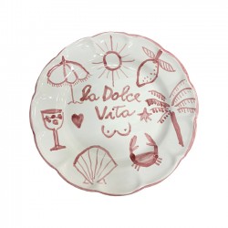 Assiette Dolce Vita Rose 20 cm