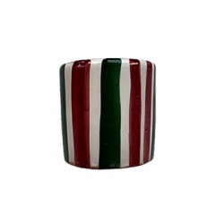 Coffee cup with red and...