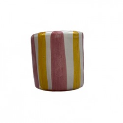 Coffee cup with pink &...