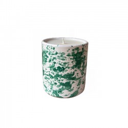 Bougie Popolo - Points Verts