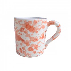 Mug with orange dots