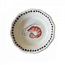 Assiette 25 cm Gambas Rouge...