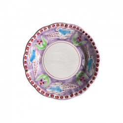 Assiette 16 cm Seiche Violette
