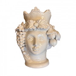 Vase Sicilien Femme Frutta...