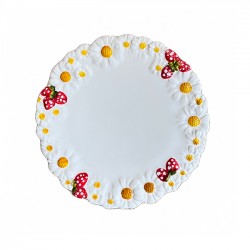 Assiette Nonna Fraise 22cm