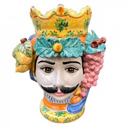 Vase Sicilien Homme Frutta...