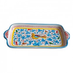 Plat 28 cm Oiseau Fleurs...