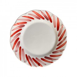 Assiette 25cm Rose Rouge