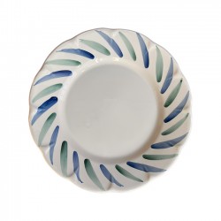 Assiette 25cm Bleu