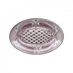 Plat Ovale Bandana 25cm...