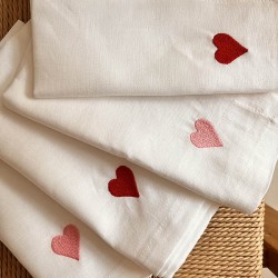 Lot de 4 Serviettes Amore