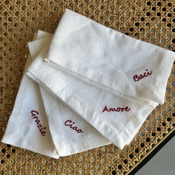Set of 4 Napkins - Ma che...