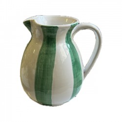 Carafe Rayure Vert Clair 1L