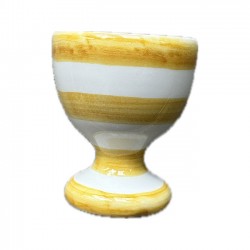 Coquetier Rayure Ocre