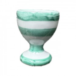 Coquetier Rayure Verte