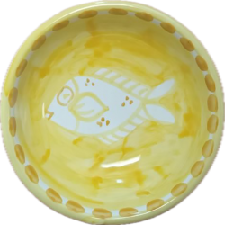 Bol 11cm Poisson Jaune