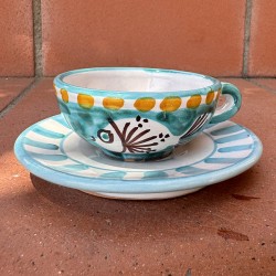 Coffee cup with Fish
