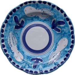 Assiette Poulpe turquoise...