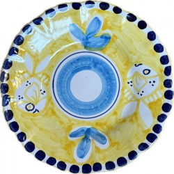 Assiette 16 cm Poisson jaune