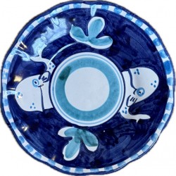 Assiette 16 cm Baleine